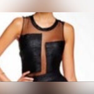 TOV LOS ANGELES BLACK PLEATED CLASSIC MAXI DRESS. Size M. New